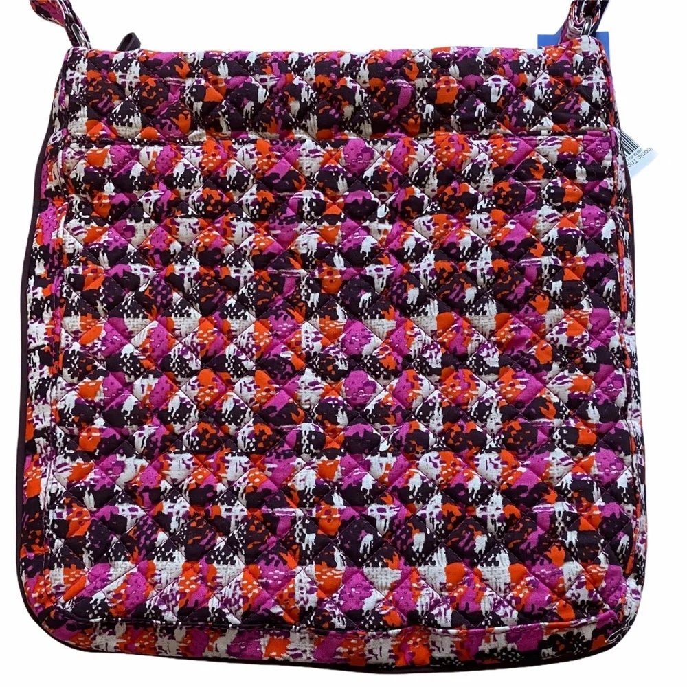 Vera Bradley iconic triple zip hipster